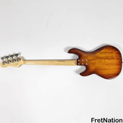 G&L CLF L-1000 4-String Bass Old School Tobacco Sunburst USA MFD okoume 9.20lbs CLF2205197 image 16