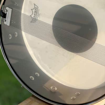 Beier 1.5 Steel 4x15 snare drum 2018 - Black image 6