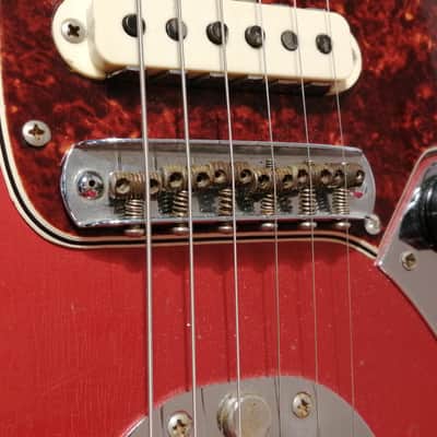 Fender 1966 Jaguar Car Electric Guitar Rare Vintage Model image 10