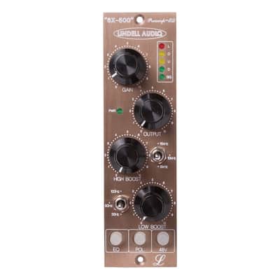 Lindell Audio 6X-500, 500 Series Microphone Preamp / Equalizer image 1