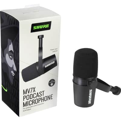 Shure MV7X Dynamic Broadcast Microphone - Black image 7