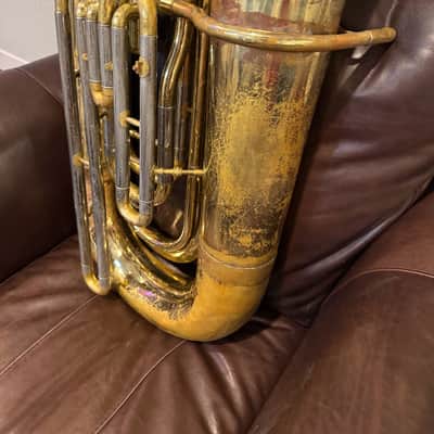 Yamaha YBB-321 Intermediate Bb 4-Valve Tuba - With Case image 3