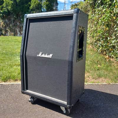 Marshall MX212AR 160-Watt 2x12" Vertical Angled Guitar Speaker Cabinet 2012 - Present - Black image 2