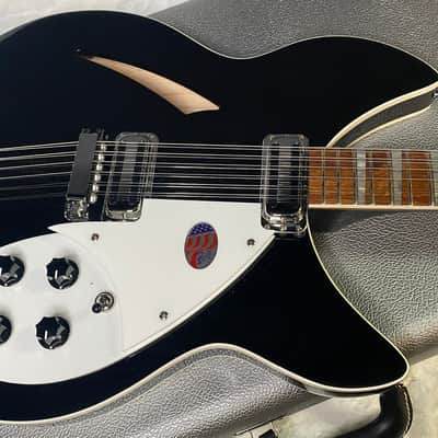 NEW! Rickenbacker 360/12C63 C Series 12-String Electric Guitar Jet Glo - Authorized Dealer - In-Stock! 8.2lbs - G06939 image 4