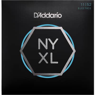 D'Addario NYXL1152 Nickel Wound Electric Guitar Strings Medium Top / Heavy Bottom 11-52