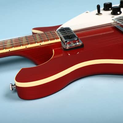 1982 Rickenbacker 620/12 String Electric Guitar Red image 15