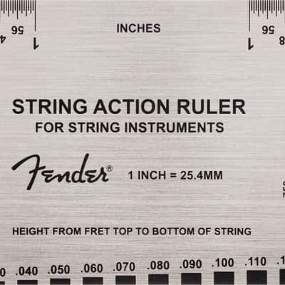 Fender Guitars Professional Stainless Steel String Action Gauge image 1