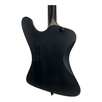 Used LTD Phoenix Black Metal Electric Guitar Black 6-String image 2