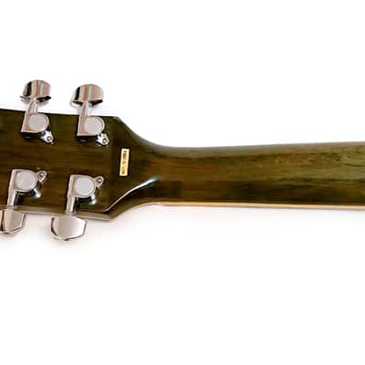 Westfield Electro Acoustic Guitar TF656P Trans Green Burst 2003 image 14