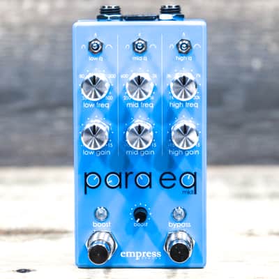 Empress Effects ParaEQ MkII Transparent Parametric EQ with Boost Effect Pedal image 1