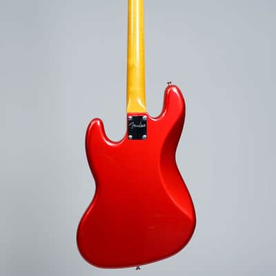 Fender Modern Player Short Scale Jazz Bass 2013 - Candy Apple Red image 8