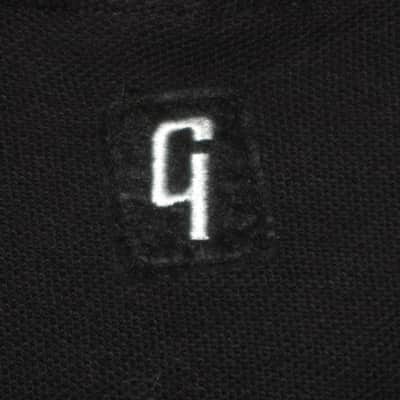 new (old stock) with hang tag (A+) genuine Gibson Black, 100% Cotton, Polo Style Short Sleeve Shirt, size M (medium) Manufacturers Item No: SGGABLMPOLOMD from the 2010s (but it is new) UPC # 711106561400 image 7