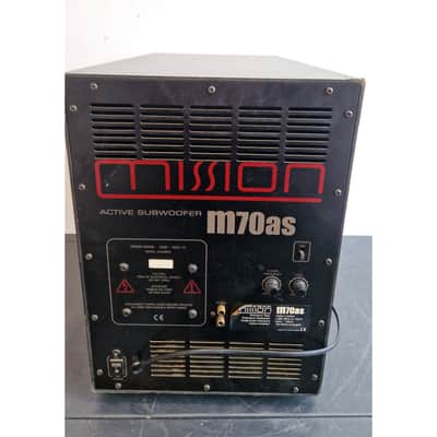 Mission M70AS - Subwoofers - Black - Refurbished image 6