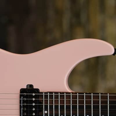 Jackson American Series Virtuoso™, Streaked Ebony Fingerboard - Satin Shell Pink image 4