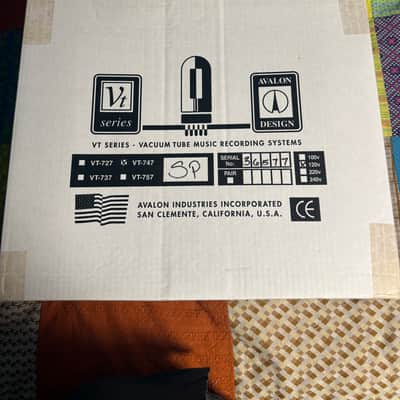 Avalon VT-747SP Stereo Compressor / EQ New Old Stock image 2