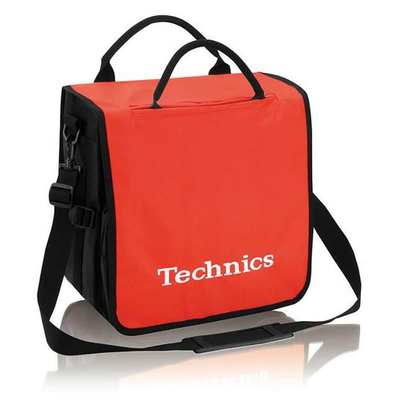Technics BackBag 12″ Vinyl Record Backpack 45 (orange/) White