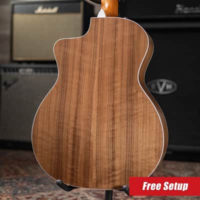 Taylor 214ce-N Nylon Grand Auditorium Acoustic/Electric Guitar with Gig Bag - Factory Demo image 2