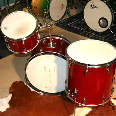 Vintage Niles Era Slingerland Drum set. 20, 13, 16. Late 60's early 70's. image 6