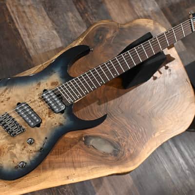 Ibanez RGMS7PB-CBS Cosmic Blue Starburst 7-String Guitar #388 image 15