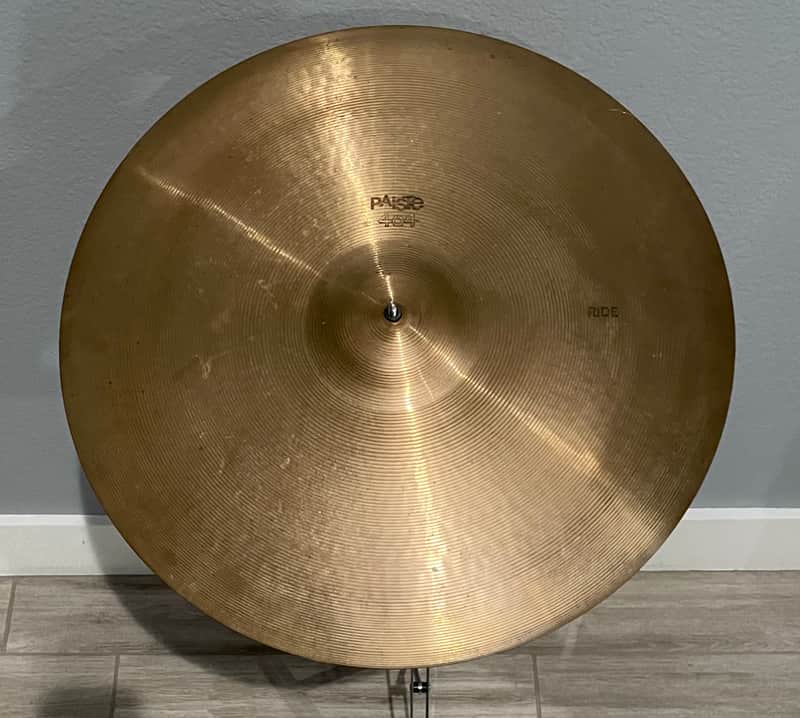 Paiste 20" 404 "Brown Label" Ride Cymbal - 1960g - 1980 - 1985 - Traditional image 1