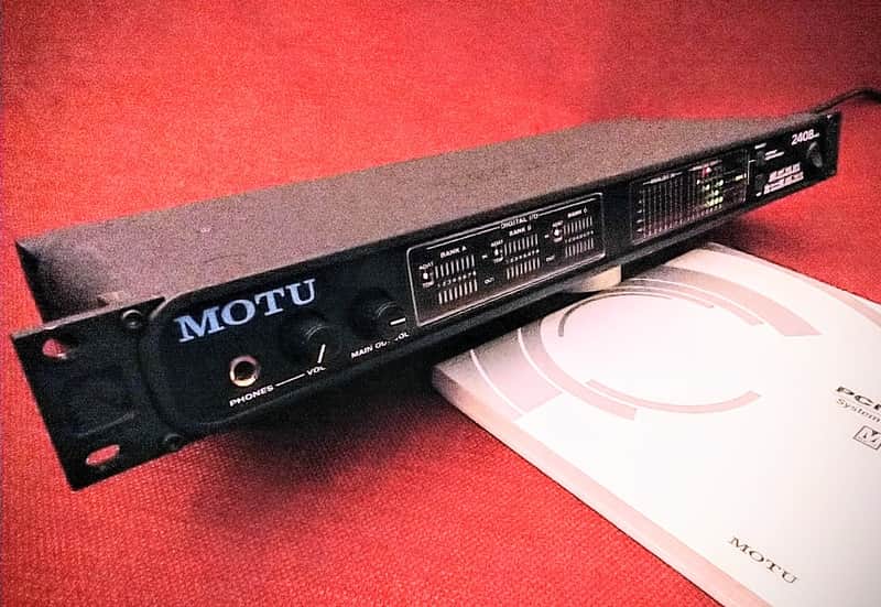 MOTU 2408 mk3 2006 - Black image 1