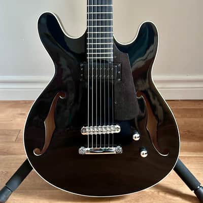Wes Lambe Custom 7 String Arch Top Electric Guitar image 9