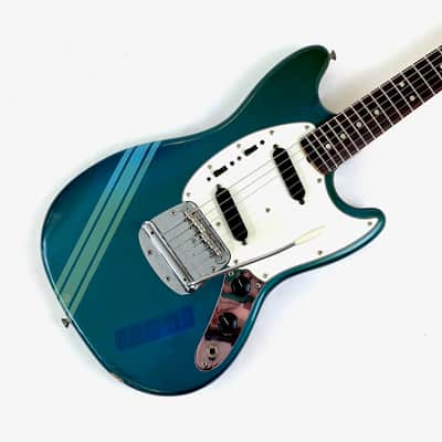Fender Mustang Competition 1974 Burgundy image 3