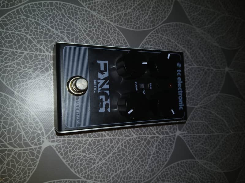 TC Electronic Fangs Metal Distortion 2017 - Present - Black image 1