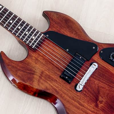 1972 Gibson SG-1 Cherry Vintage Guitar 100% Original w/ Case, Tarback Mini Humbucker image 7