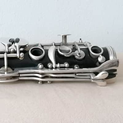 Clarinet Klingson/ Karl Hammerdchmidt Sohne Burgau Schwaben Bb oehler vintage image 10