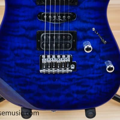 Ibanez GRX70QA-TBB Gio - Transparent Blue Burst image 5