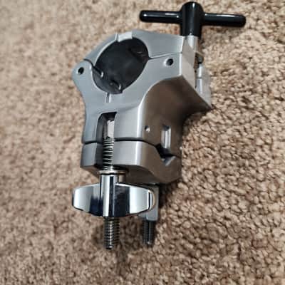 DW DWSMRKC15V 1.5" to V Drum Rack Clamp 2010s - Grey image 4
