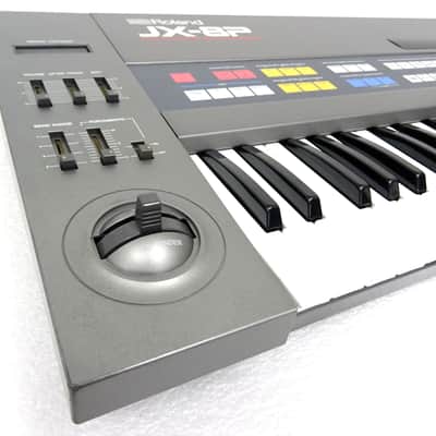 Roland JX-8P & PG-800 Vintage Analog Synthesizer & Programmer w/ Original Manual & Brochure NICE! image 10