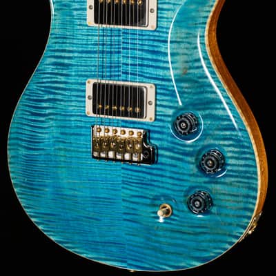 PRS Wood Library Willcutt Exclusive DGT Korina Neck Aquableux 10 Top (279) image 1