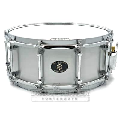 Noble & Cooley Alloy Classic Snare Drum 14x6 Raw w/Chrome Hardware image 1
