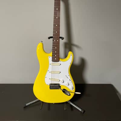 Stratocaster - Graffiti Yellow - Fender Jeff Beck Neck - Warmoth Body image 1