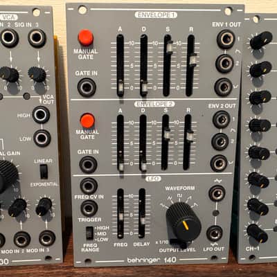 6 Behringer 100-series Eurorack Modules Grey image 5