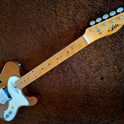Stunning Vintage Aria Telecaster Thinline 1972-74 - Natural Made In Japan image 7