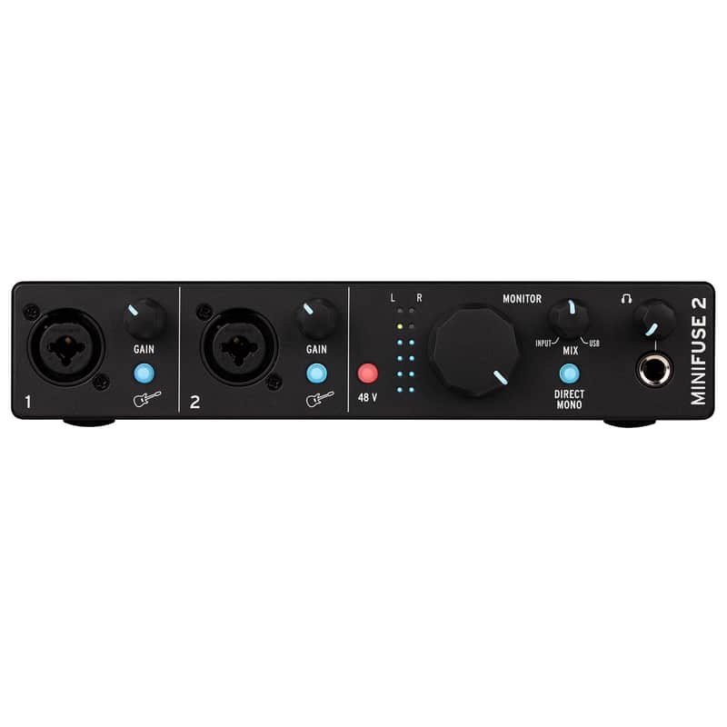 Arturia MiniFuse 2 USB-C Audio Interface - Black image 1