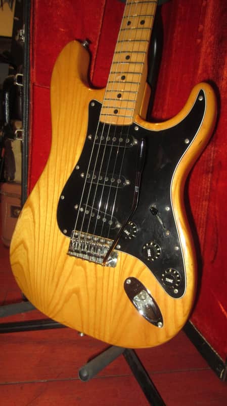 1979 Fender Stratocaster Natural w/ Original hardshell case image 1