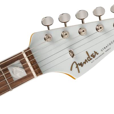 FENDER - Kenny Wayne Shepherd Stratocaster  Rosewood  Transparent Faded Sonic Blue - 0117510811 image 5
