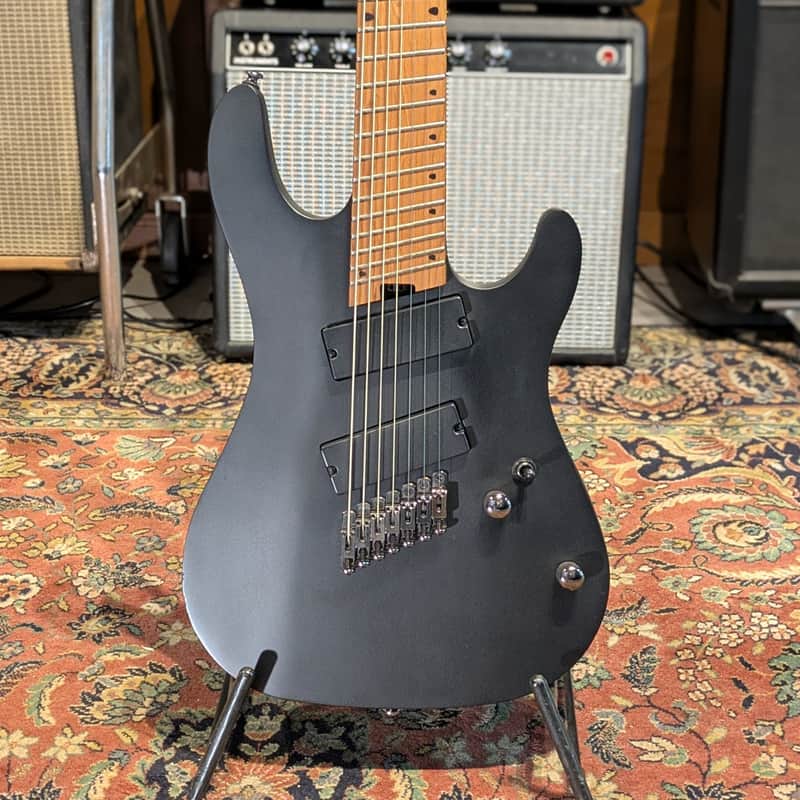2022 – Present Cort KX307MS Multiscale 7-String Open Pore Black