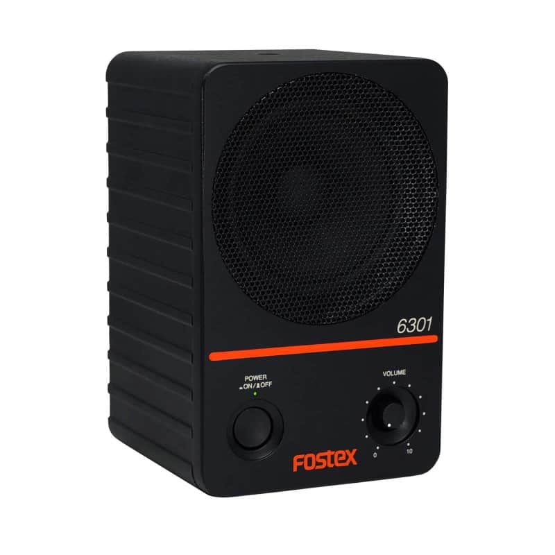 Fostex 6301NE 4" Active Studio Monitor Speaker with Electrically Balanced Input image 1