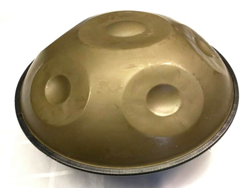 Handpan 6 Töne G-C-D-E-F-G' gold-bronze, ausgewogener,meditativer Klang,Top verarbeitet!+TASCHE! image 1
