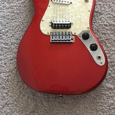 Fender Cyclone Deluxe Series 2006 Candy Apple Red MIM 60th Anniversary Guitar image 2