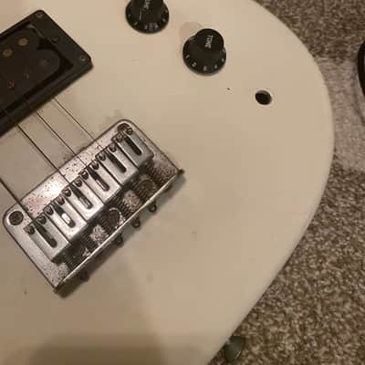 BIG SUMMER BLOWOUT// RARE Kima SE-12 Single Humbucker Short Scale Guitar image 6