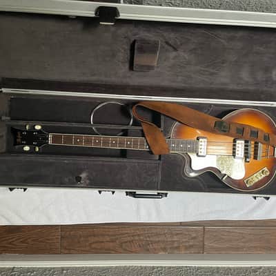 Hofner Club Bass H500/2 Sunburst (Left Handed) image 5