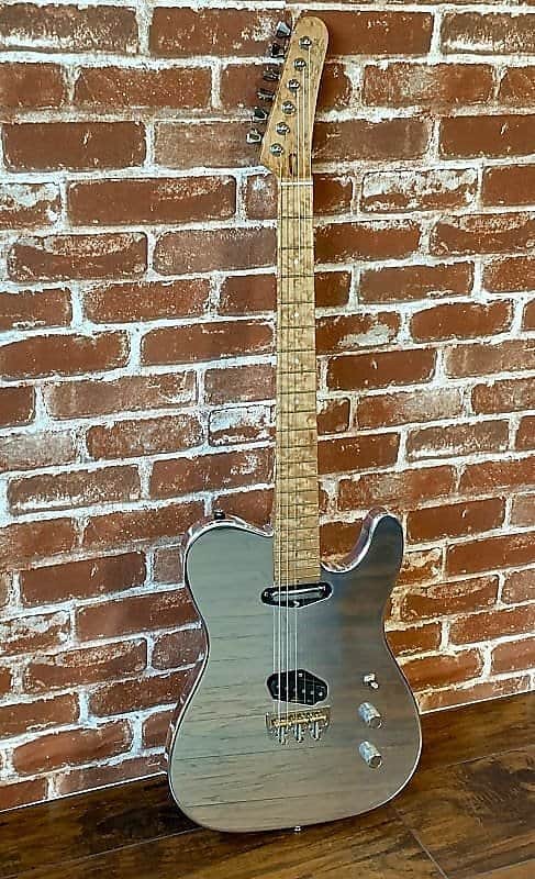 Noah SLIM Guitar 2020 Magic Mirror Chromed Aluminum Finish Made in Italy, New (Authorized Dealer) image 1