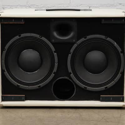 Ashen Bass Exchange 2x10 8ohm Bass Speaker Cabinet Cream Fender Bassman #53711 image 15