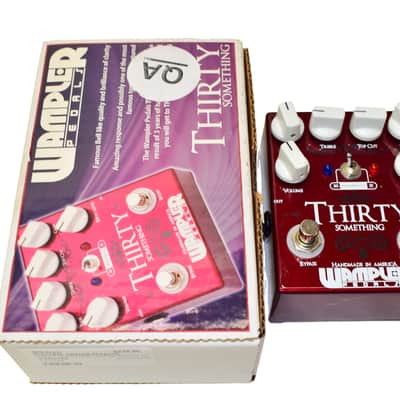 Wampler Thirty Something Overdrive Guitar Effect Pedal w/ Box image 1